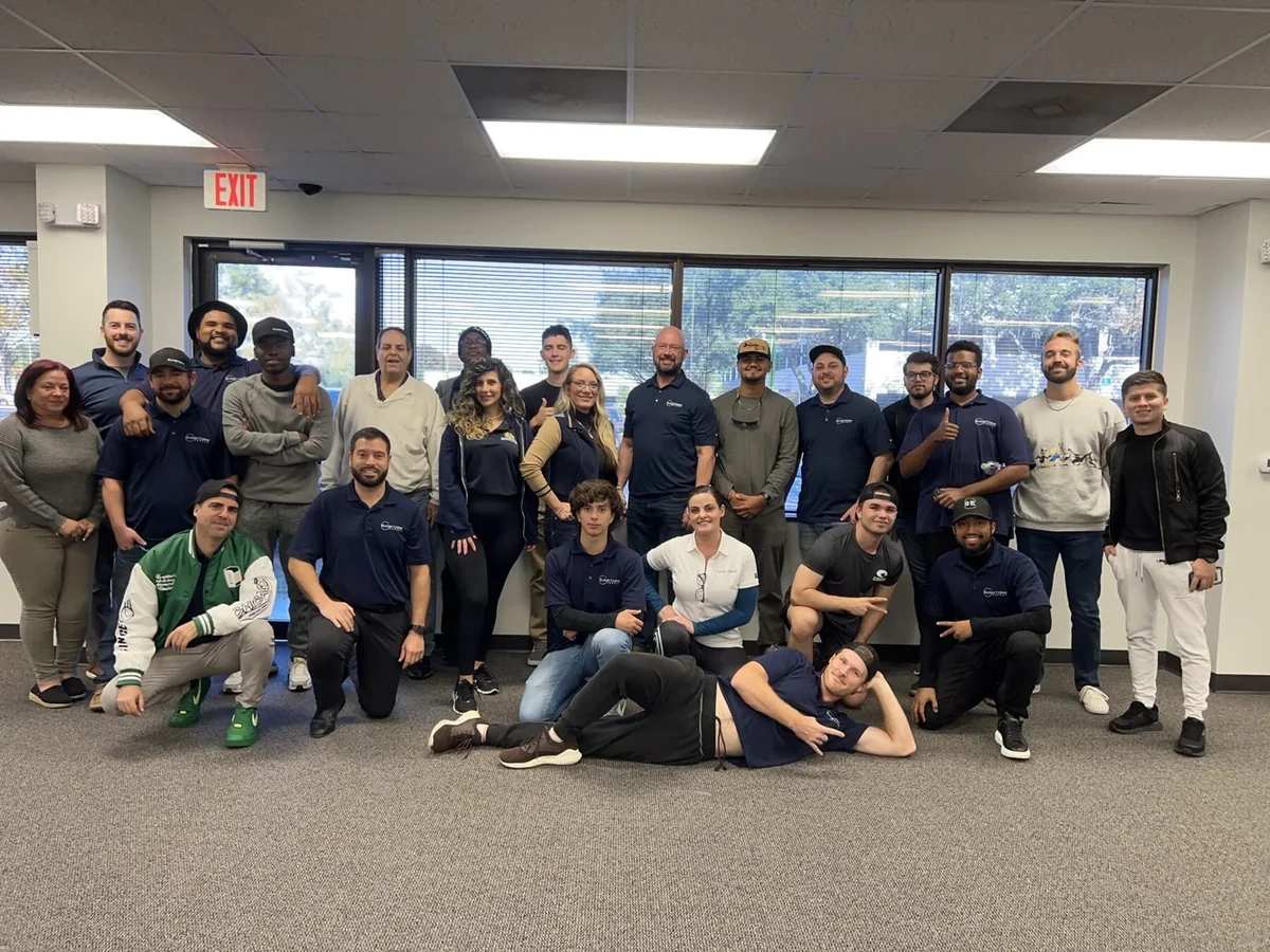 Members of the Sunstorm team together in Orlando
